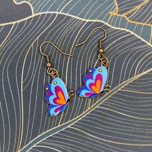 Butterfly Dangle Earrings